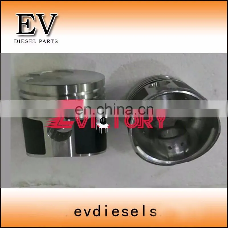 piston kit K3D engine piston and piston ring for Mitsubishi engine Tractor