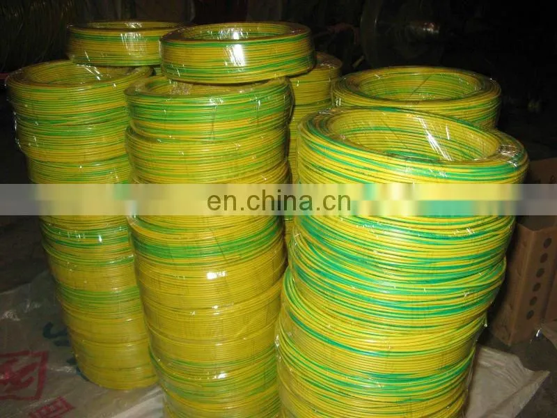 450/750V pvc insulated electrical cable wire 3mm