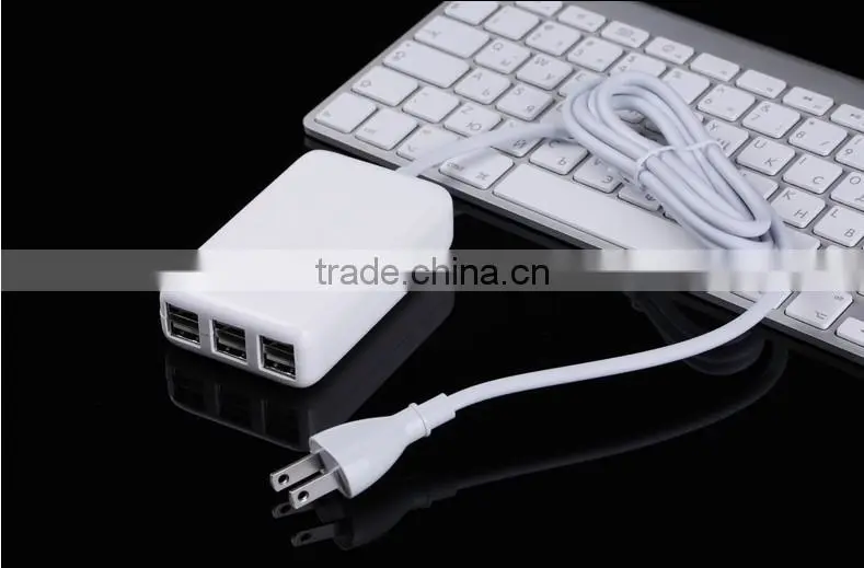 hot new products 30 watt 6 port usb desktop rapid charger