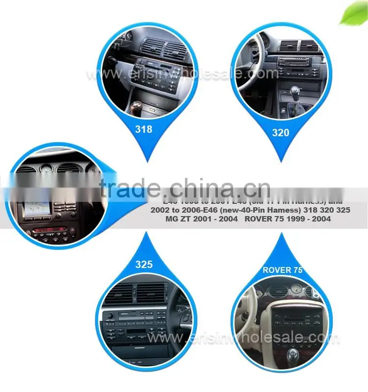 Erisin ES7146B 7" 1 Din Touch Screen Auto Car DVD for 3er E46 M3