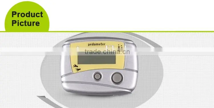 COCET cheap clear view digital pedometer for sale