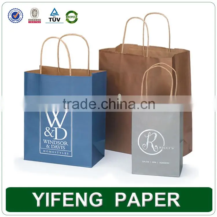 2015 hottest new cheap paper gift bag popular hand paper bag wholesale