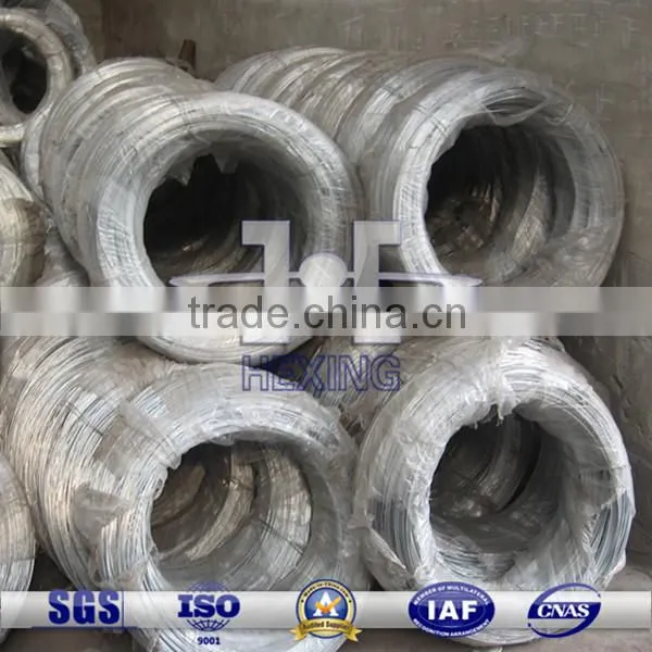 Hot dipped galvanized wire