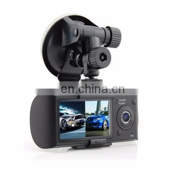 2.7 inch display screen Dual Camera Dash Cam Car DVR with GPS Video Camcorder