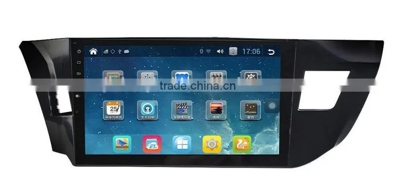 Pure Android 4.2 Car Radio GPS For 10.1" TOYOTA LEVIN Android Radio GPS 3G WIFI Quad Core A9 1.6G Capacitive 1024x600 HD Screen