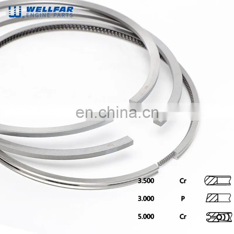 08-283100-00 diesel engine part diesel piston ring 128mm for MAN Truck D2840