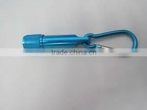 carabiner aluminum led torch