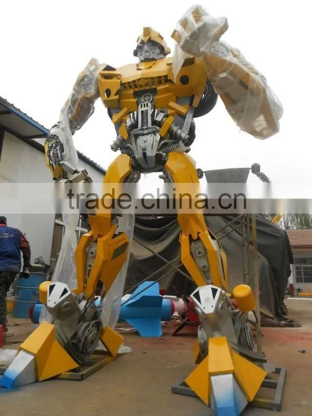modern metal art sculptures for Outdoor decoration Optimus prime