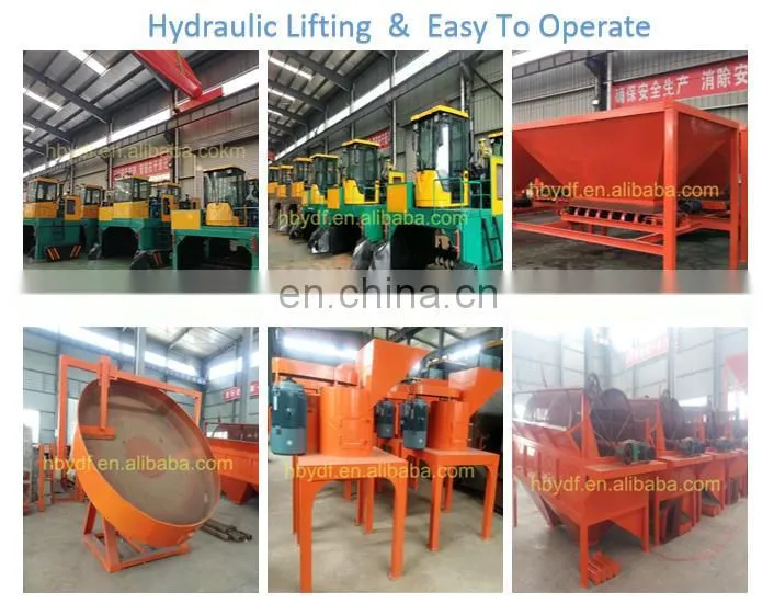Organic Fertilizer Crawler Compost Turner