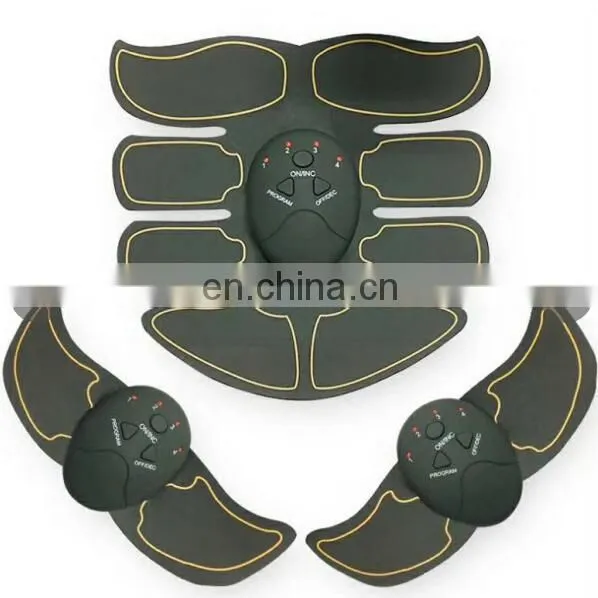 Muscle Stimulator EMS Abs Trainer Portable Abdominal Muscle Toner Fitness Training Gear