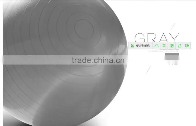 2015 new products gym yoga ball