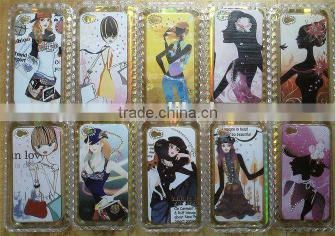 girl with diamond for iphone 4 case for iphoen4" s case