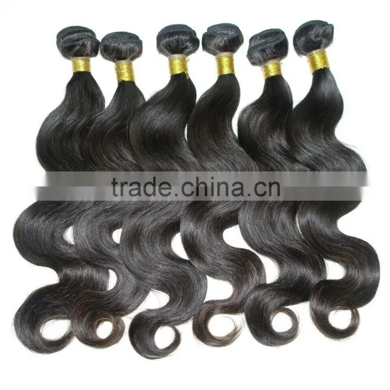 2015 china supplier human virgin hair extension 100% brazilian hair weave