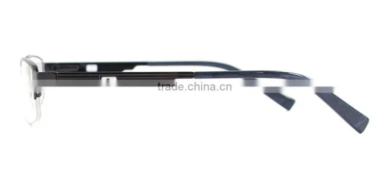New Model Men Eyewear Metal Half Frame Glasses Frame