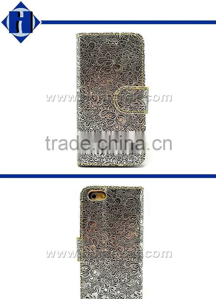 Special Leather Book Case For iphone6S