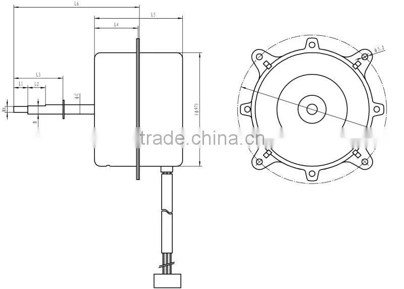 High speed low noise air conditioner duct parts