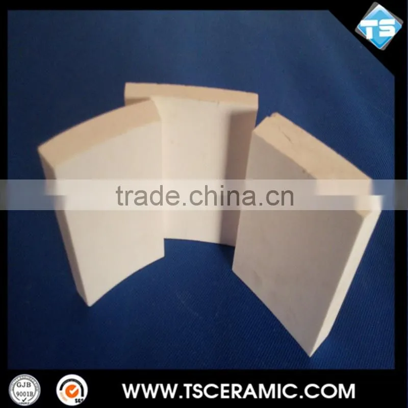 Ball Mill Alumina Ceramic Lining Brick 92% 96% 99%