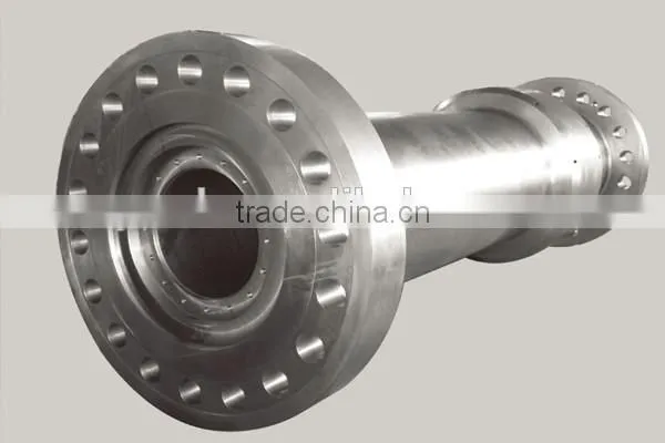 Forged Generator Spare Part wind turbine main shaft