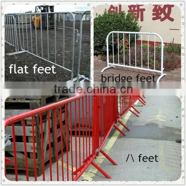 Metal Event Powder Coated Crowd Control Barricades