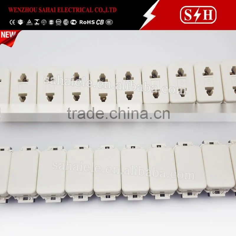2016 High Quality Socket Part electric wall vimar switch socket 220v