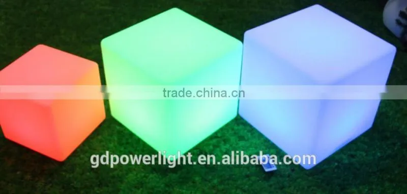 LED light decotative cube with remote control C004