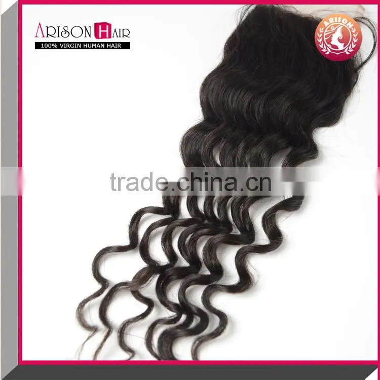 wholesale price unprocessed virgin brazillian hair bundles with closure