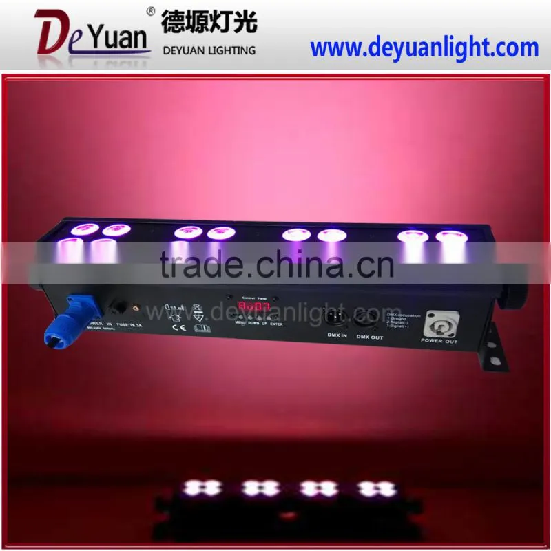 16pcs RGBW 4 in 1 led bar light wireless led uplighting for weddings
