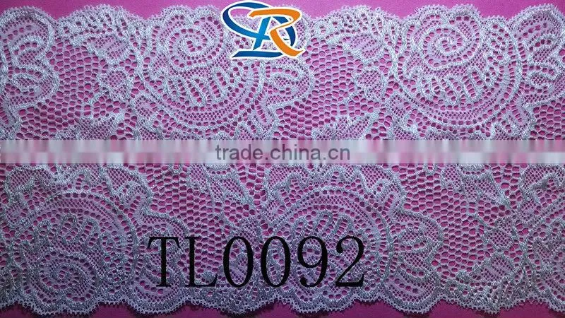 2015 Charming pink garment accessories stretch lace dress