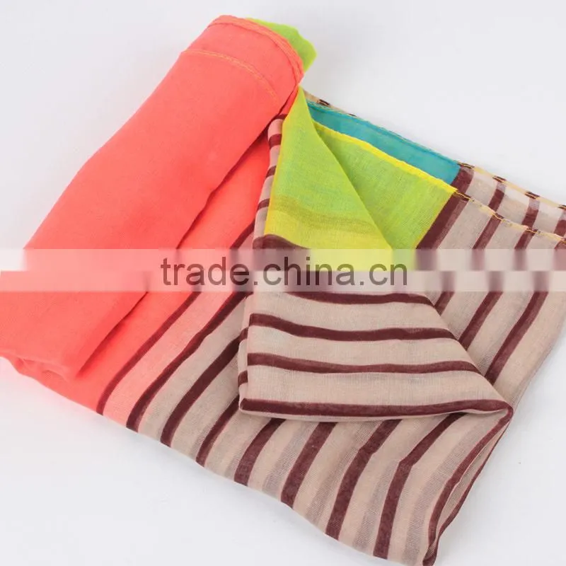 Wholesale Circle Loop Style Fashion Women Muslim Head Scarf Viscose Shawls