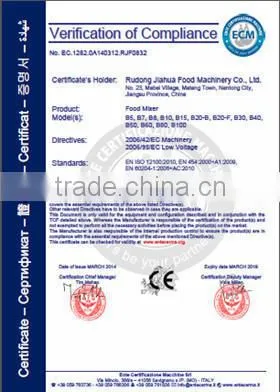 b20f commercial kitchen mixer and butter mixing machine