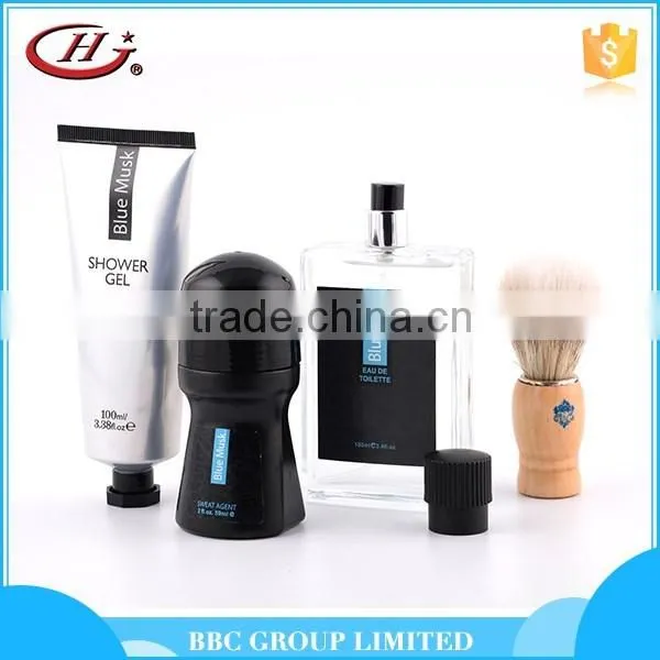 BBC Men's Range Man Suit 005 OEM men refreshing korean skin care set with shower gel eau de toilette