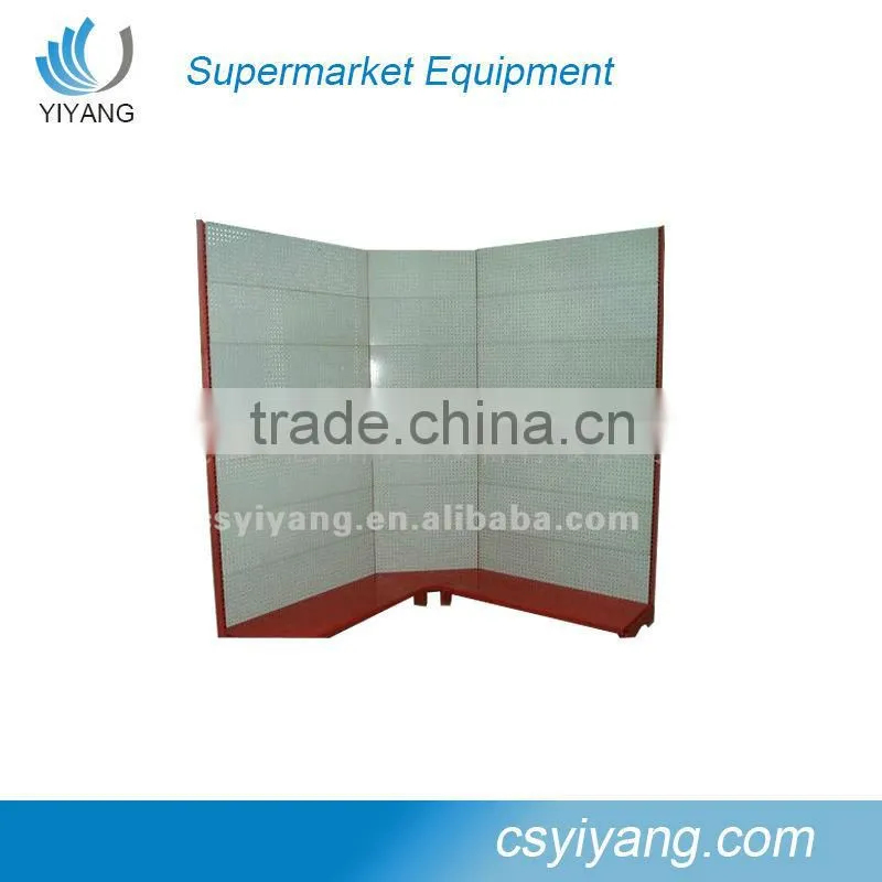 hot amercian design supermarket metal gondola display shelf
