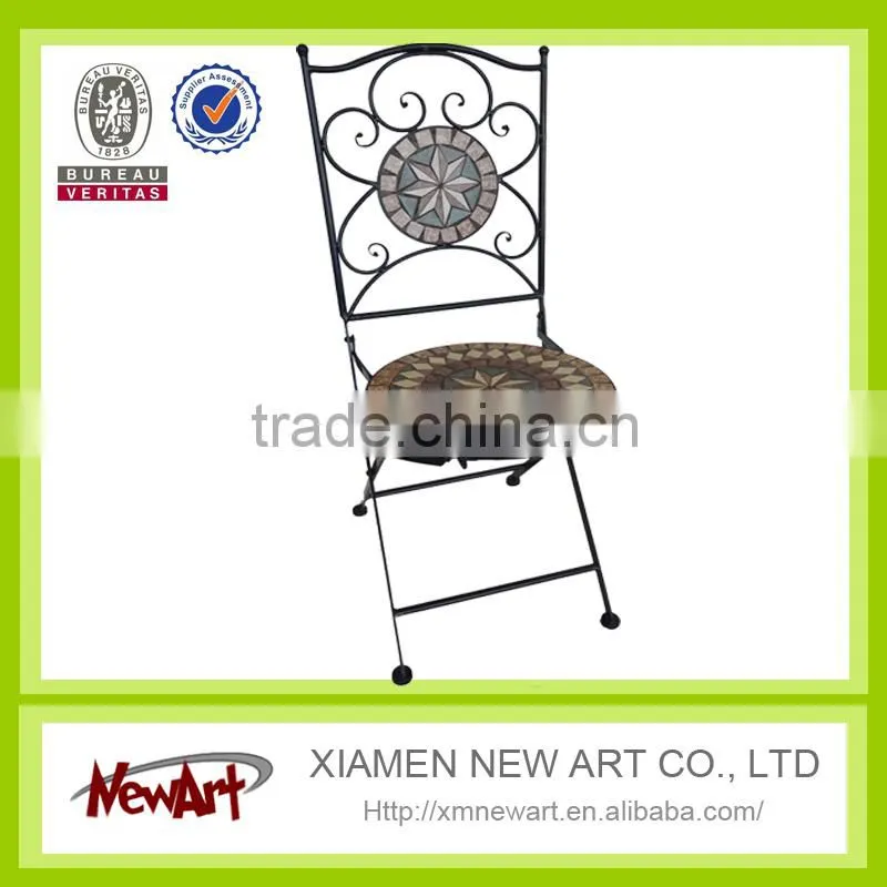 Mosaic table chair wholesale outdoor chair