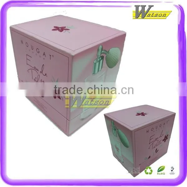 Factory manufacture cosmetic cardboard gift packing box with eva foam packaging interior