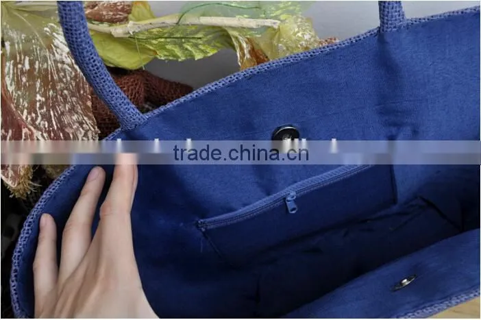 hot sale fashion cheap straw kids beach bag