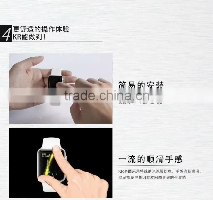 Original Benks 0.2MM 2.5D Ultra Thin Magic KR Anti Burst Tempered Glass Screen Protector For 38MM Apple Watch MT-3918