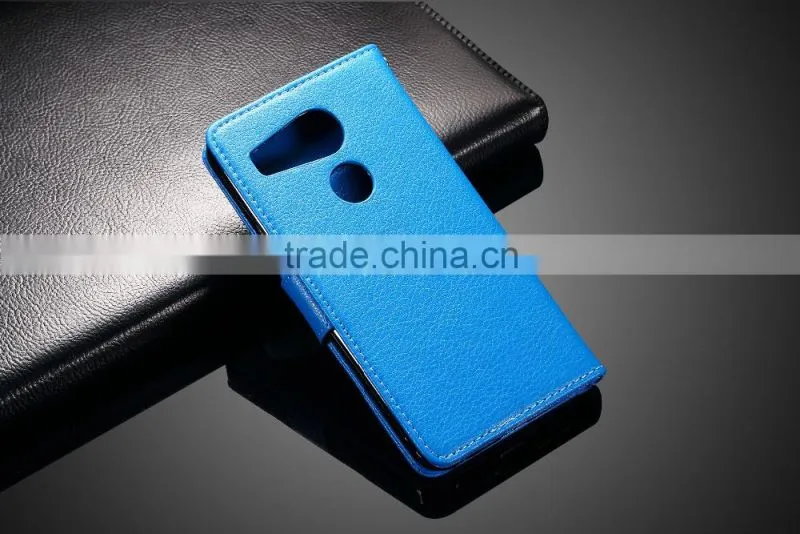 MMT Litchi Grain with Buckle PU Leather Wallet Case with Card Slot Case with PC Back Cover For Google 5X MT-4927