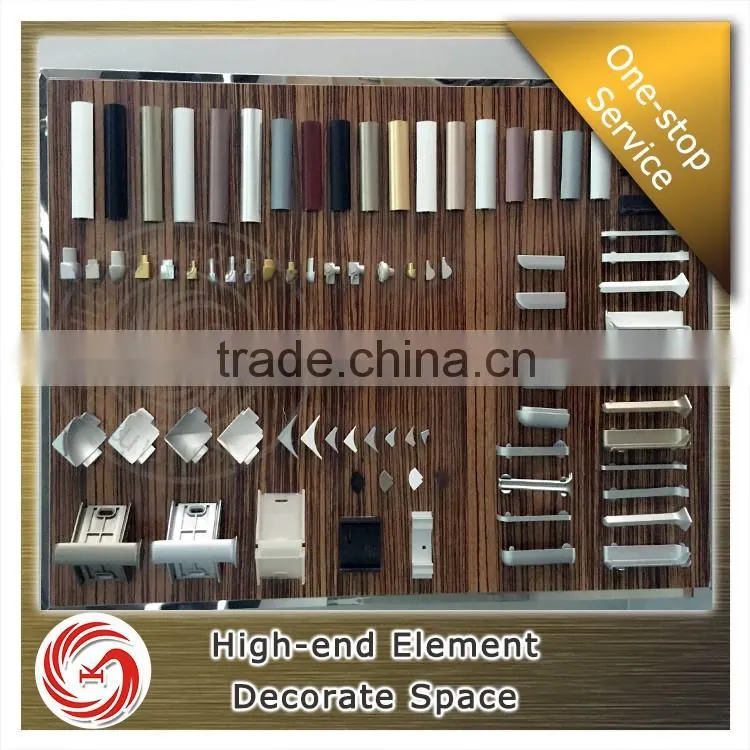 Customized straight aluminum corner tile trim for ceramic edge