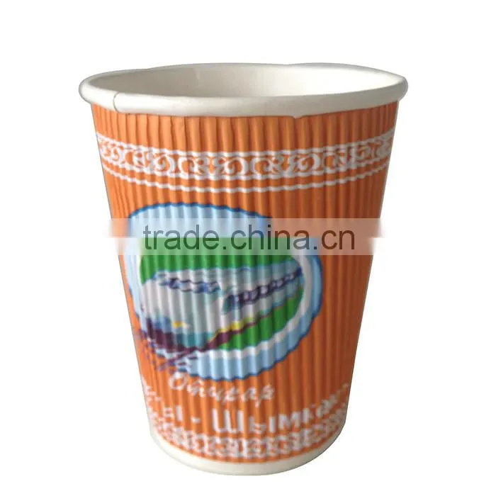 Best Price Widely Use Hot Selling Ripple Paper Cup