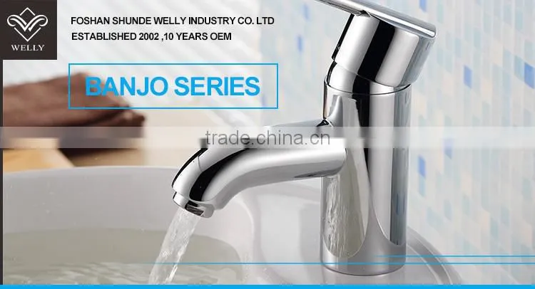 Hot & Cold Integration Copper Wash Basin Water Mixer Tap In Shunde