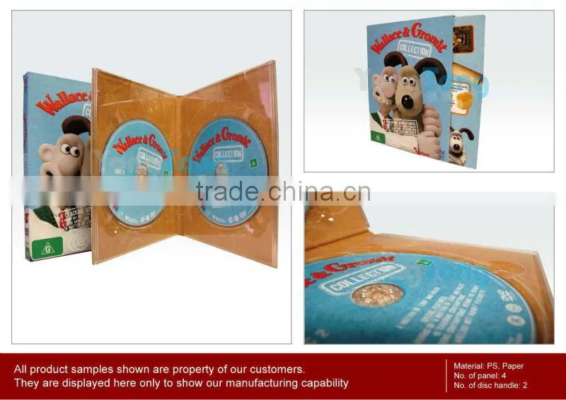 Digipak for CD/DVD Replication with Digitray