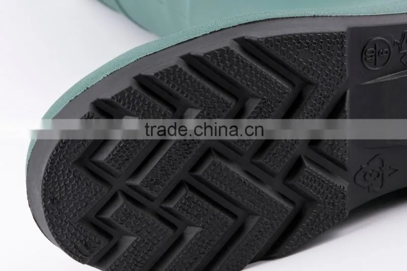2016 new style HIgh Quality PVC safety boots , water boots , rain boots(sj5018)