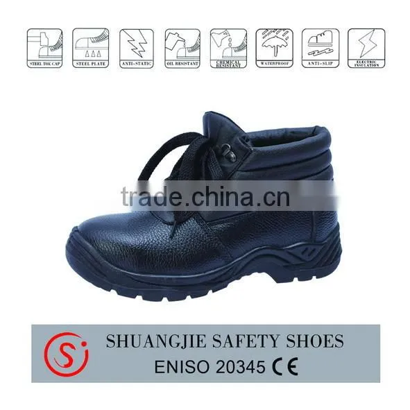 good quality steel toe safety shoes for foot protection model NO9713