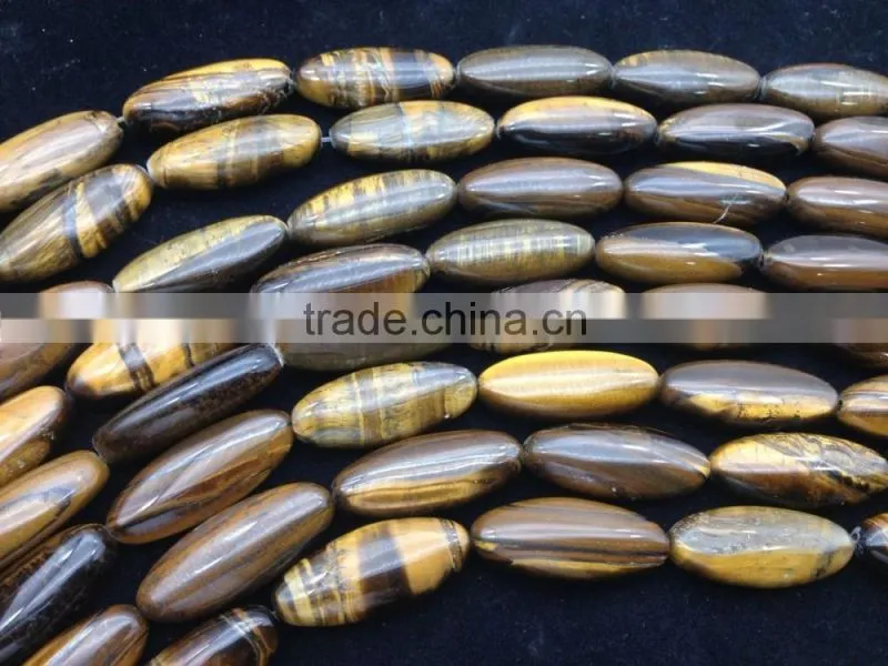 NO PS!!Factory Price Natural Stone Marquise Shape Yellow Tiger Eye Stone Beads