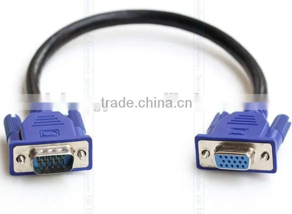 factory price hot selling VGA cable adaptor Monitor Male To Male audio video Cable