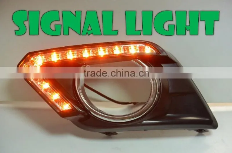 Body Kit Refit FOR NNissan X-Trail 2015 LED CAR DRL Daytime Running LIGHT