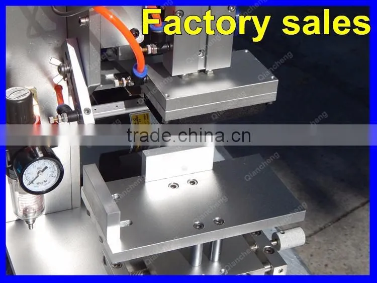 PLC Controlled semi automatic labeling machine,pet bag labeling machine