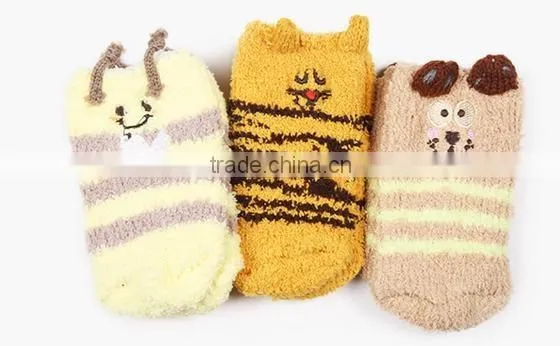 anti-slip microfiber socks/floor soks,/baby socks
