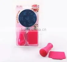Nail DIY Tips Design Black Nail Art Image Printing Plate Polish Stamping Template low-priced