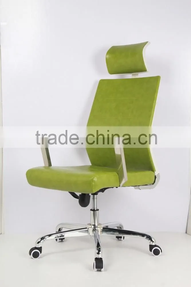 Mult-fuction pink leather office chair FG IZ